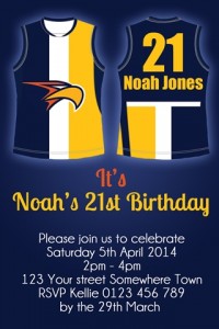 West Coast Eagles AFL invitation